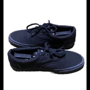 Vans Black Canvas Low Top Sk8 Shoes Sz Women’s 8.5